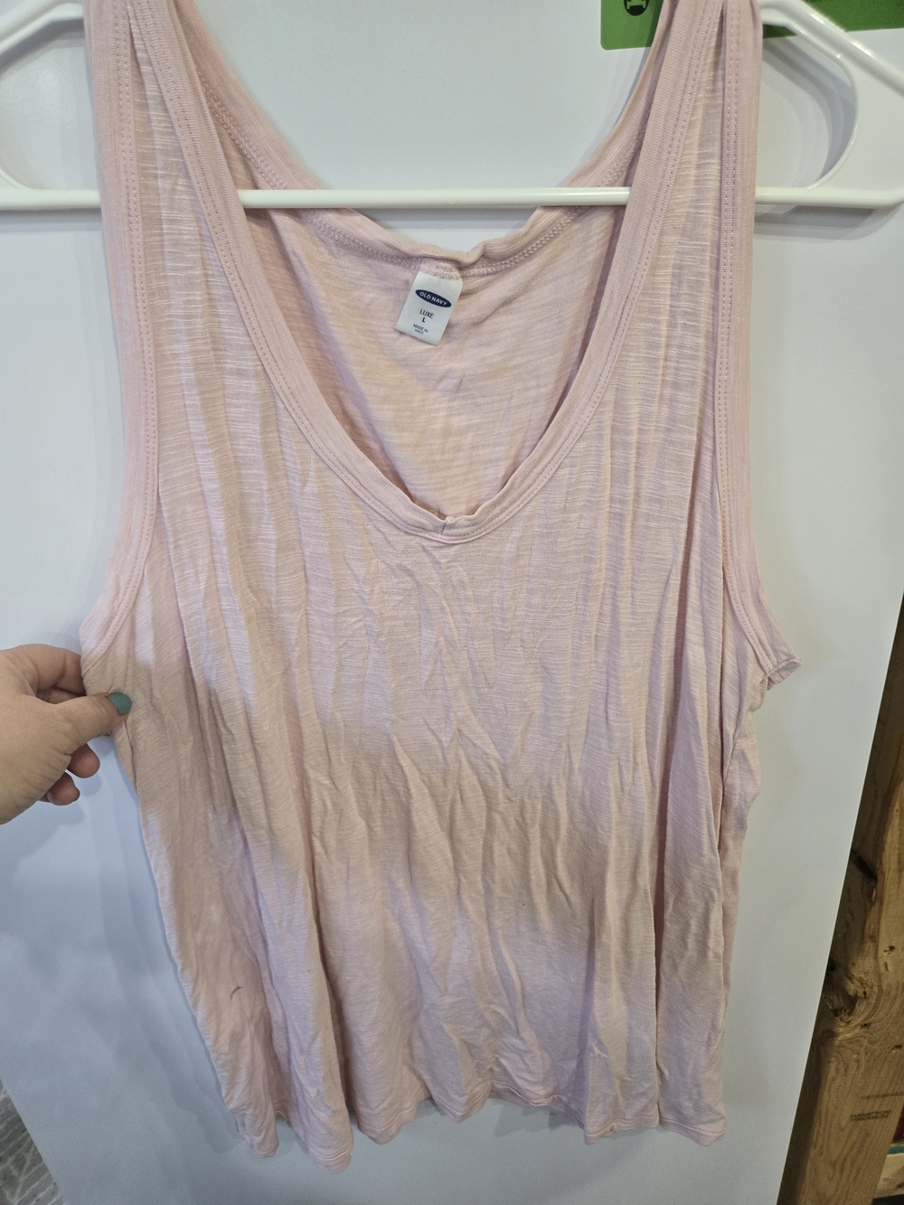 Old Navy Pale Pink Women's Tank Top